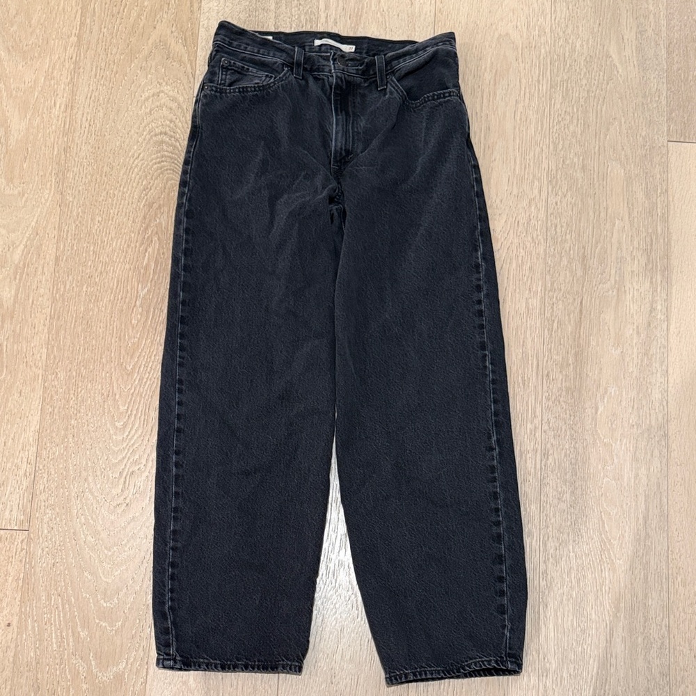 Levi’s Black “Baggy Dad” jeans women’s size 27